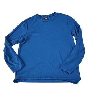 FLX Mens Active Long Sleeve XL T-Shirt Blue‎